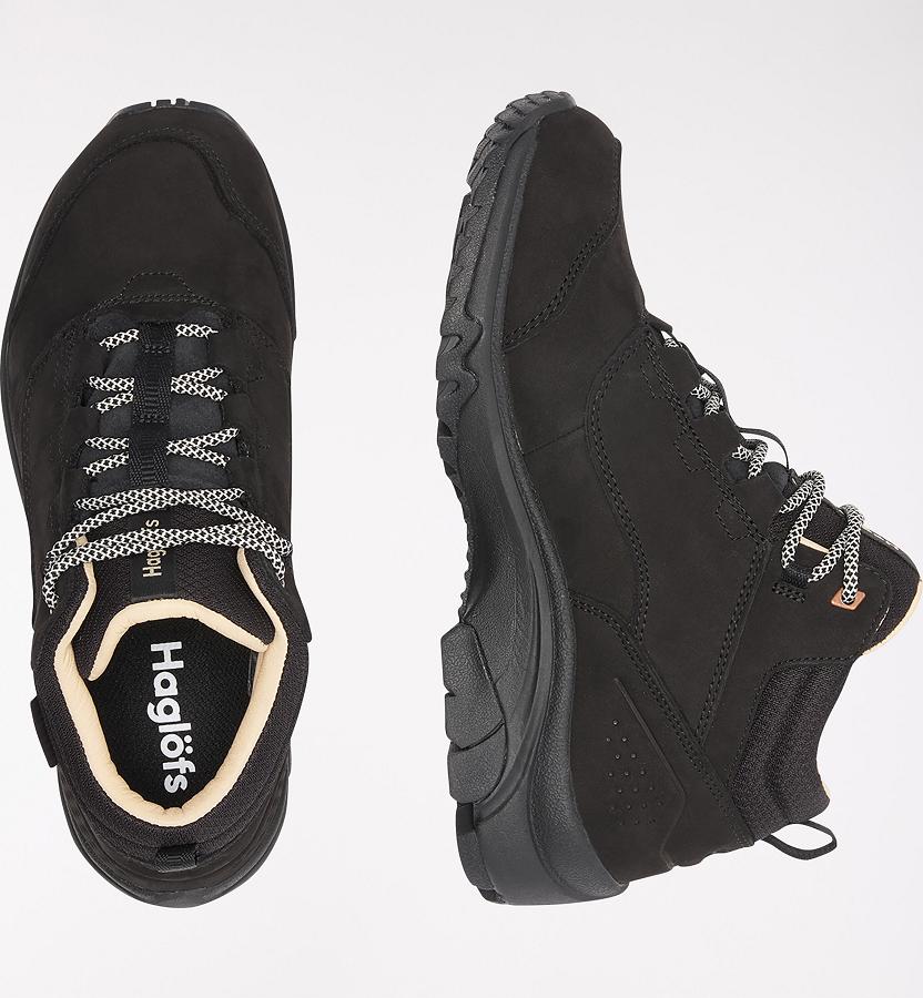Haglöfs Womens Kummel Proof Eco Hiking Boots Black New Zealand 45267AWDC